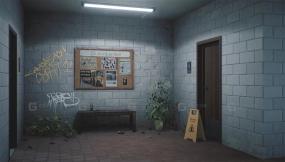 【UE】高中洗手间  HighSchool Restroom