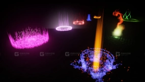 【UE】矢量场魔法特效  Vector Field Magic Effects