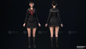 【UE】米莉学生装短裙JK套装 Millie Schoolgirl