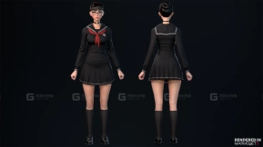 【UE】米莉学生装短裙JK套装 Millie Schoolgirl