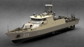 KRI 桑帕里 628 军舰 KRI Sampari 628