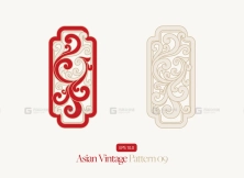 龙图腾纹样 古典中国风传统图案 AI矢量设计素材