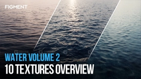 水面动态序列贴图素材 WATER VOLUME 2