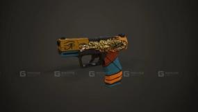 瓦尔特P99手枪 - Walther P99 3D model-14