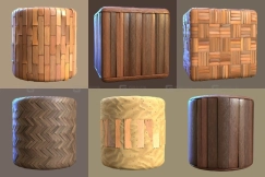 SP风格化木纹程序化生成器 Stylized Wood Generator