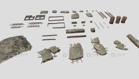 建筑碎片 Building Debris