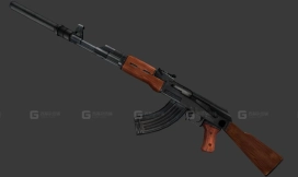 AK-47-S-AK-47-S 3D model