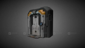 科幻门 – 硬表面练习 Sci-Fi Door – Hard Surface Practice