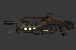 特殊敌人突击步枪-Special Enemy Assault 3D model