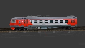 俄罗斯铁路ЭД4М-0431 - РЖД ЭД4М-0431 3D model-19