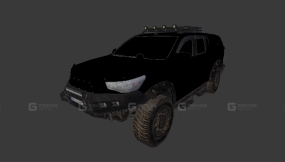 丰田海拉克斯(RE8) - Toyota Hilux(RE8) 3D model-91