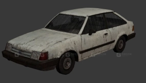 福特护卫者 - Ford Escort 3D model-11