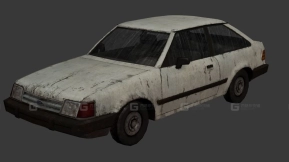 福特护卫者 - Ford Escort 3D model-11