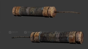 炸弹3D模型-59 - Bomb 3D model-59