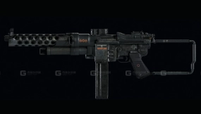 12式冲锋枪-Maschinenpistole 3D model-12