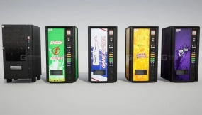 【UE】自动售货机+食品饮料