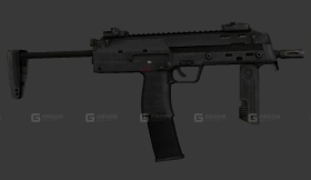 MP7冲锋枪-MP7 3D model-20