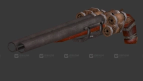 疯老爹霰弹枪3D模型-3 - Mad Daddy Shotgun 3D model-3