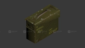 5毫米弹药箱 - 5mm Ammo Chest 3D model-55