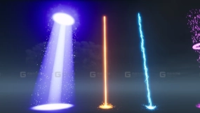 【UE】激光射线特效 Sky Beams