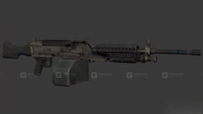 M240B通用机枪-M240B 3D model-28