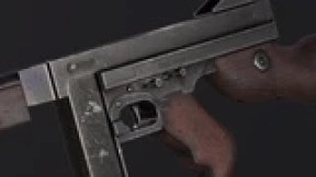 【UE】二战冲锋枪M1A1  WW2 Submachine Gun