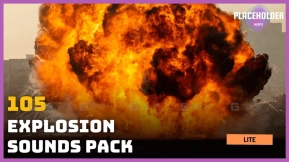 【UE】爆炸音效包 - 精简版  Explosion Sounds Pack - Lite Edition