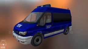 福特Transit MTW - Ford transit MTW 3D model-62
