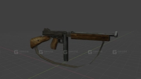 Thomson M1A1 3D model-42