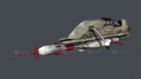 温压火箭发射器3D模型-51 - Thermobaric Rocket Launcher 3D model-51
