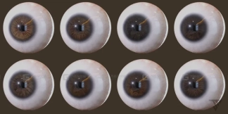 逼真眼球模型 Game Ready  Realistic Eye Pack