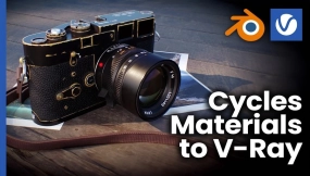 Chaos发布适用于Blender的V-Ray 7.1