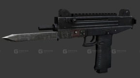 UZI 3D模型-55 - UZI 3D model-55