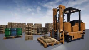 【UE】叉车套装  Forklift Pack