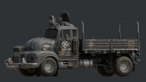 1951款奥斯汀载重星 - 1951 Austin Loadstar 3D model-44
