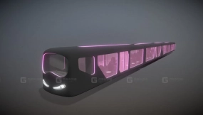 科幻地铁列车 - Sci-Fi Metro Train