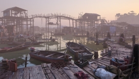 【UE】渔村场景  Fishing Village