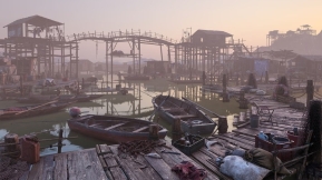 【UE】渔村场景  Fishing Village