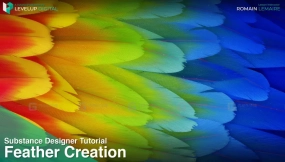 Substance Designer羽毛材质制作教程 Levelup Digital – Feather Creation