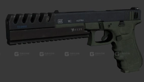 格洛克手枪 - Glock 3D model-8