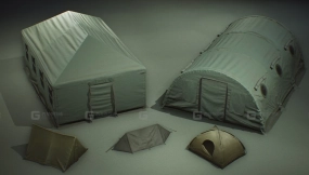 【UE】军用物资VOL.1 帐篷 Military Supplies - VOL.1 - Tents