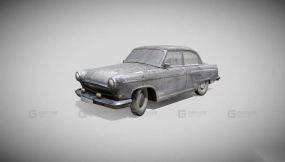 嘎斯-21 - GAZ-21 3D model-10