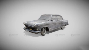 嘎斯-21 - GAZ-21 3D model-10