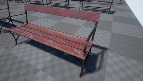 【UE】旧长椅套装  Old Bench Pack