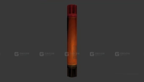 手持信号弹3D模型-47 - Handflare 3D model-47