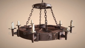 中世纪酒馆吊灯 Medieval Tavern Chandelier