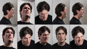 男性约翰人体面部表情参考素材 Male_John human face expression reference