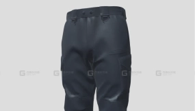 战术工装裤模型 Tactical Cargo Pants