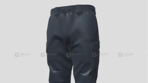 战术工装裤模型 Tactical Cargo Pants