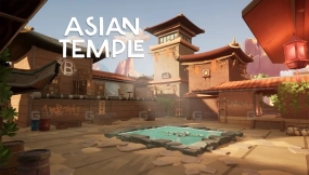 【UE4.27】风格化第一人称射击亚洲寺庙 风格化Fps亚洲寺庙 风格化亚洲寺庙3D Stylized FPS Asian Temple ( Stylized Fps Asian Temple Stylized Asian Temple 3D )